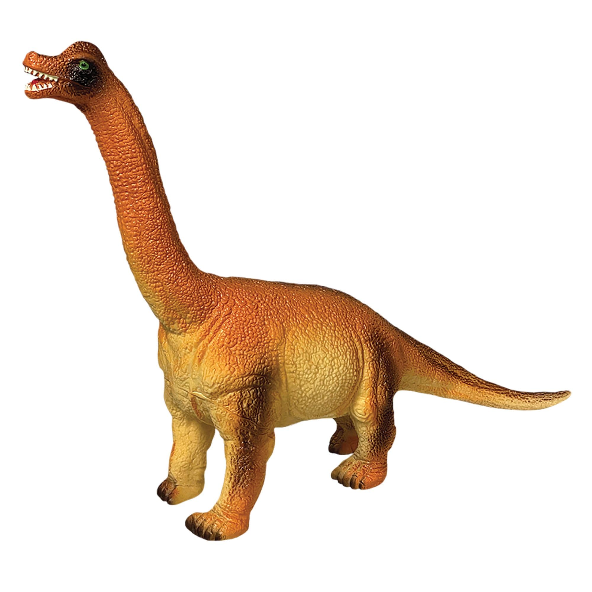 SoftArk Replicas - Brontosaurus from Deluxebase. Large Realistic Animal Figurines, Soft Eco-Friendly Kids Toys, Jumbo Dinosaur Toy for Imaginative Play. — image 1
