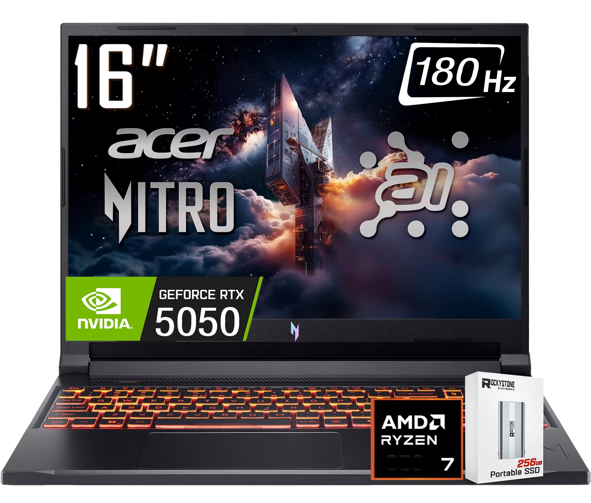 Amazon.com: acer Nitro V 16 AI Gaming Laptop, 16