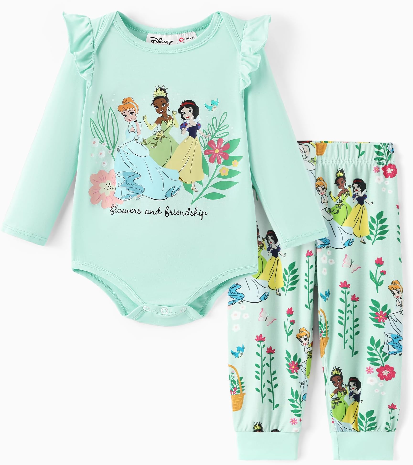 Winnie the Pooh Yoda Minnie Mouse Creeper Bodysuits Baby Girl/Boy Organic Cotton Long Sleeve Fall Outfits 0-18 Months