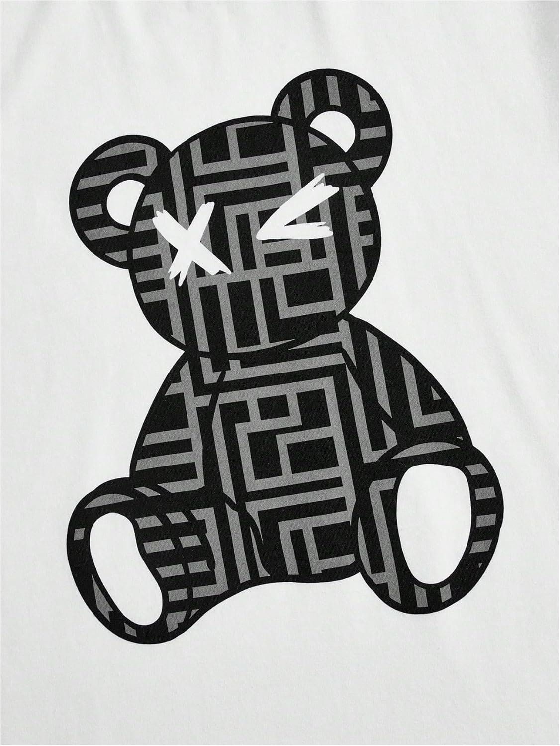 SOLY HUX Men's 2 Piece Summer Outfits Cartoon Graphic Short Sleeve T Shirt and Shorts Set - Image 3