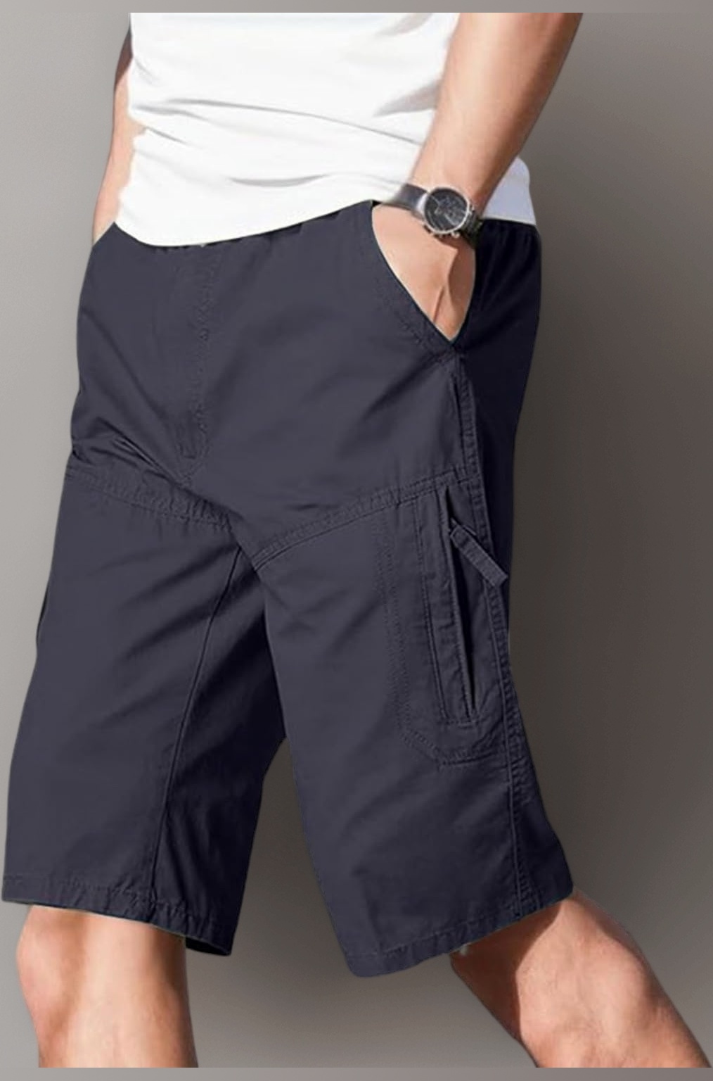 Men Shorts || Cotton Short for Men || with Pocket Style (Packs Also Available) (Shorts-29-32)