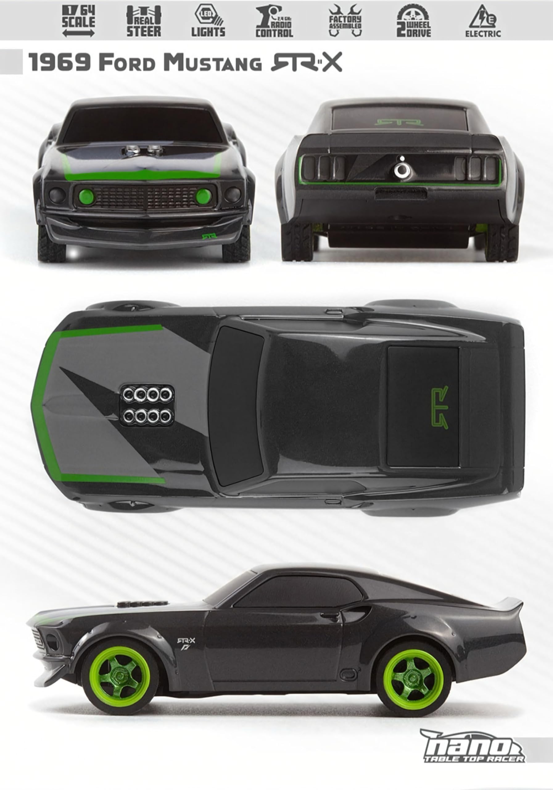 HPI TCXドリフト Amazon.com: HPI Nano TTR 1:64 RC Drift Car – LED Lights, Turn