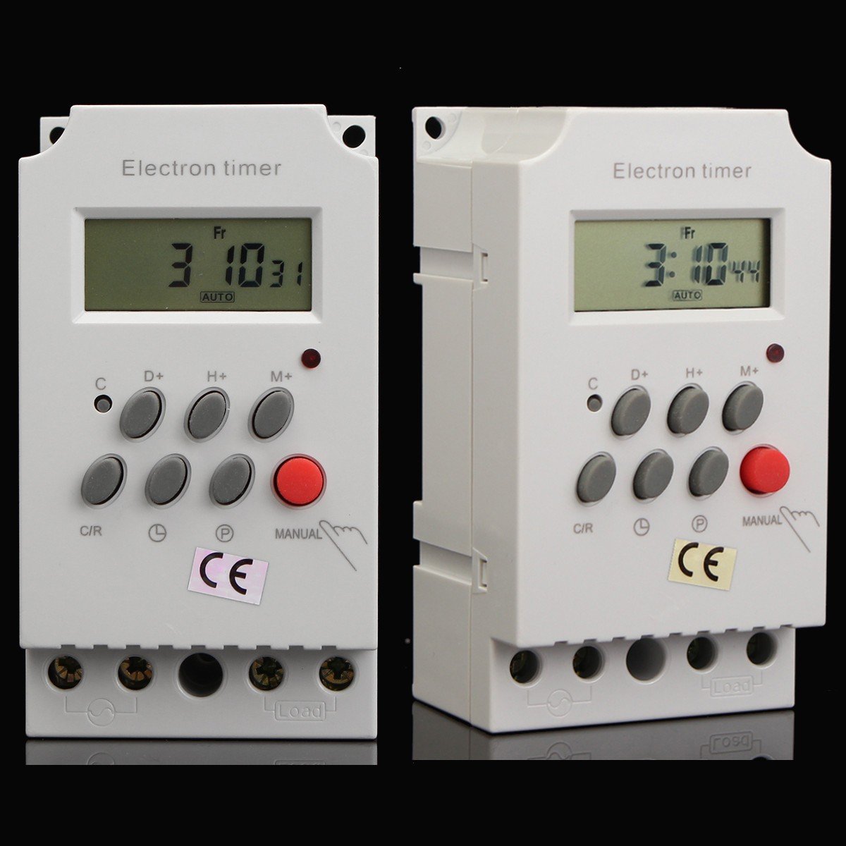 Minuterie Électronique Programmable De Ca 220V 25A De Rail De Minuterie De Digital De Digital