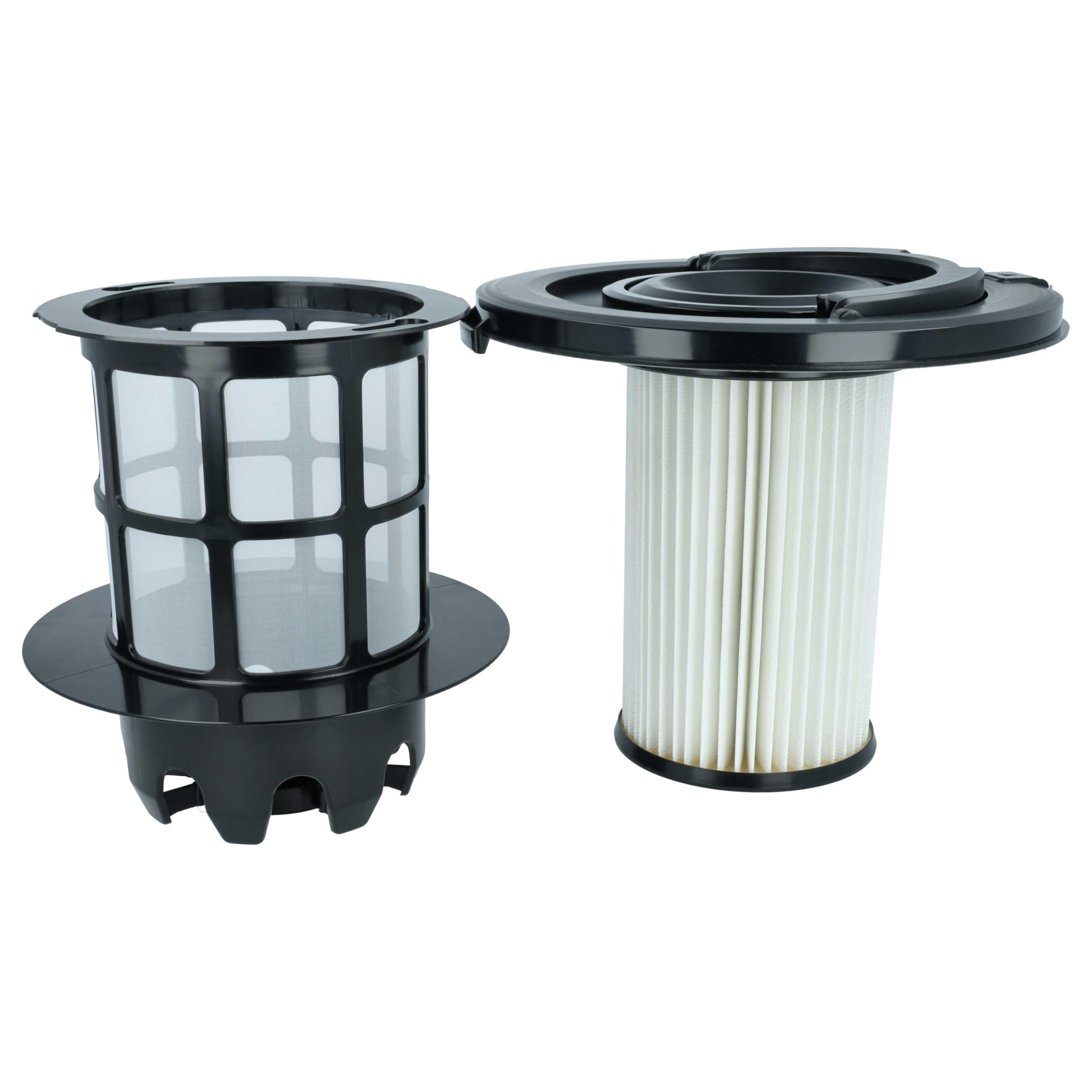 vhbw 2x Filtro compatible con Bosch BGS52242/01, BGS52230/02, BGS5225AU/01, BGS52242/02 aspiradora - Filtro de suciedad, unidad de filtrado