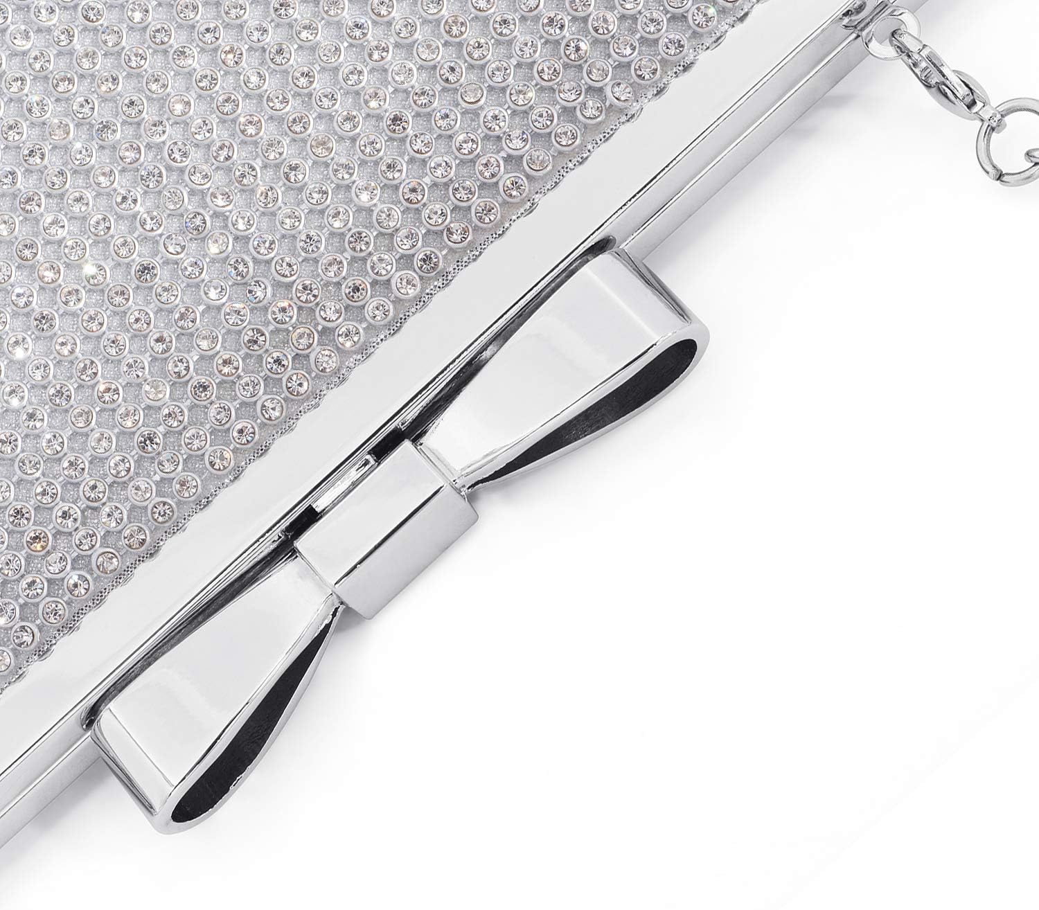 Evening Clutch Bag Cocktail Prom Sparkly Rhinestone Crystal Bride and Bridesmaid Wedding Party Formal Purses for Women - Image 8