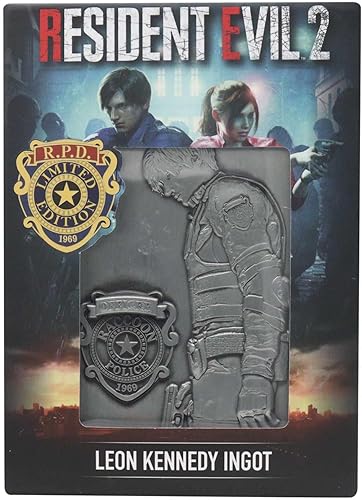 Miniatura 6 de Fanattik Lingote de Leon S. Kennedy Edición Limitada de Resident Evil 2
