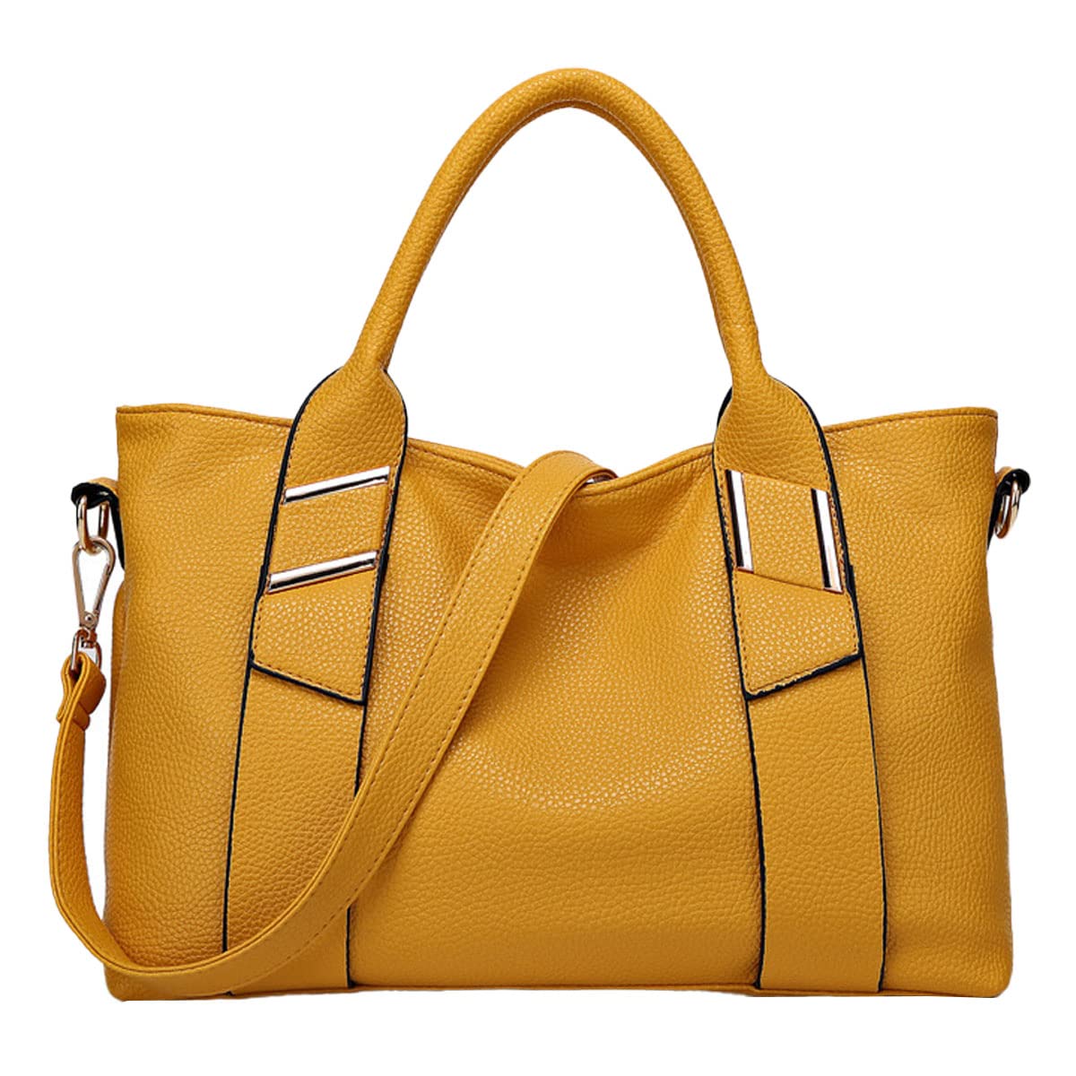 Donna Borse a mano Moda semplice Borse a spalla Borse a tracolla Borse Tote IT117 Giallo