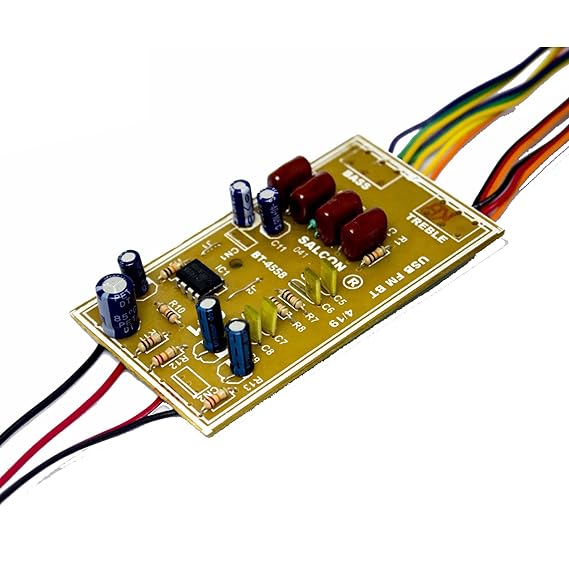 Salcon 4558 Bass Treble Control Preamp Board Amazon.in Electronics