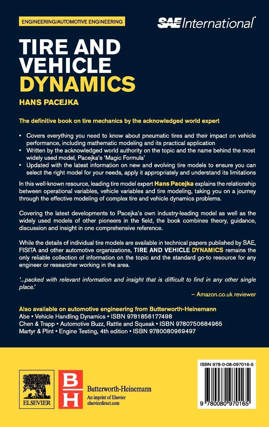 Tire and Vehicle Dynamics
