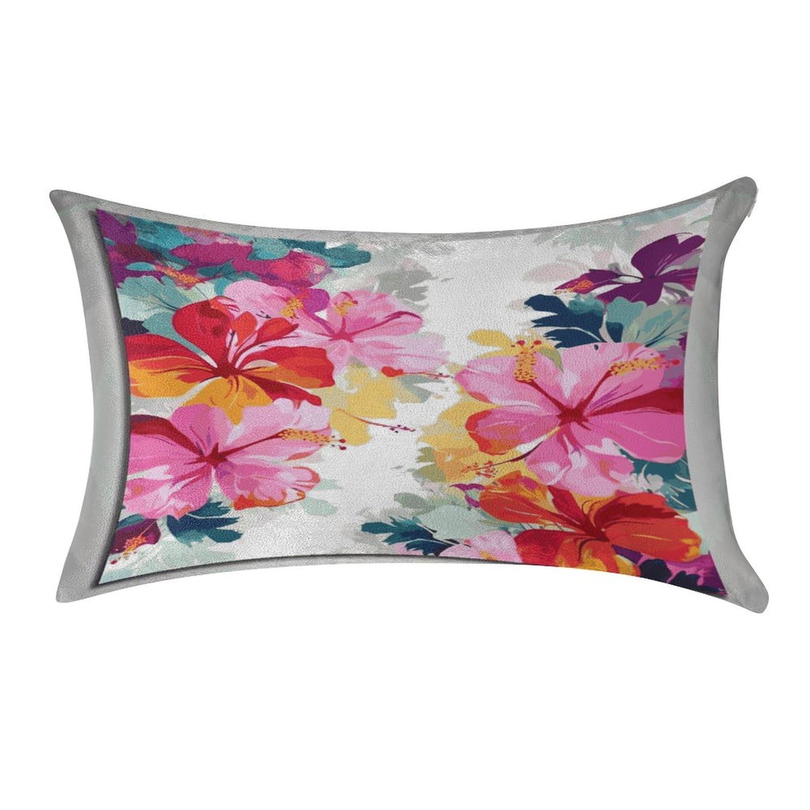 Btcowzrv Style Hawaiian Flower Print Pillow Cover Pillow Case Pillowcase