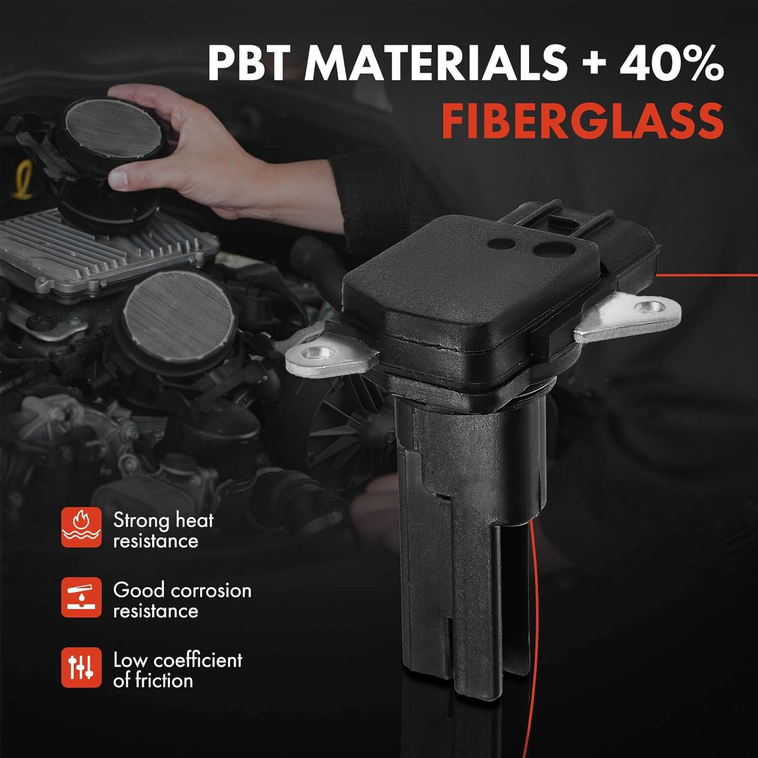 A-Premium Mass Air Flow Sensor Meter [5-Pins] Compatible with Honda CR-V 2007-2009, Civic 2006-2011, Element 2007-2011 [L4 2.0L 2.4L]