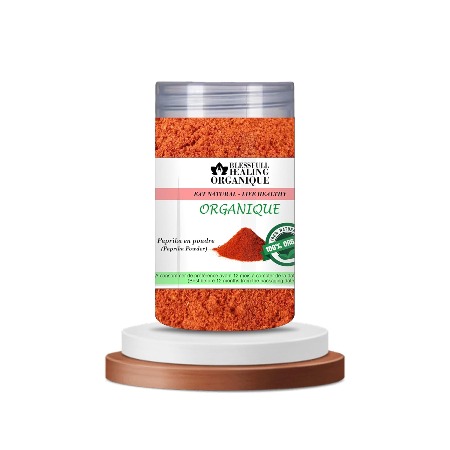 Blessfull Healing Pimentón en Polvo Orgánico 100 Gramos