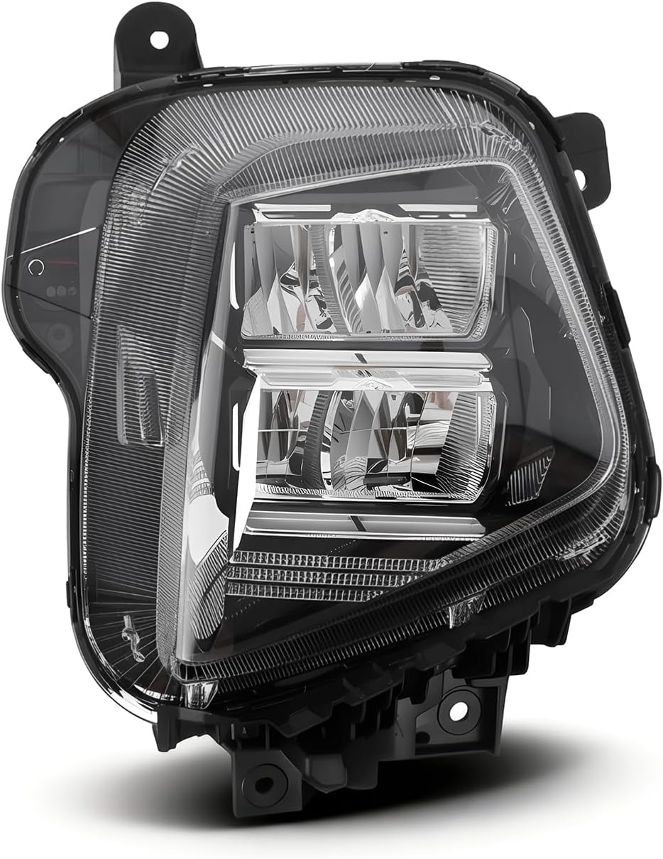 Right Headlight Assembly Compatible with 2025 2026 Tucson W/Bulb Passenger Side Headlamp Front Light 92102CW650