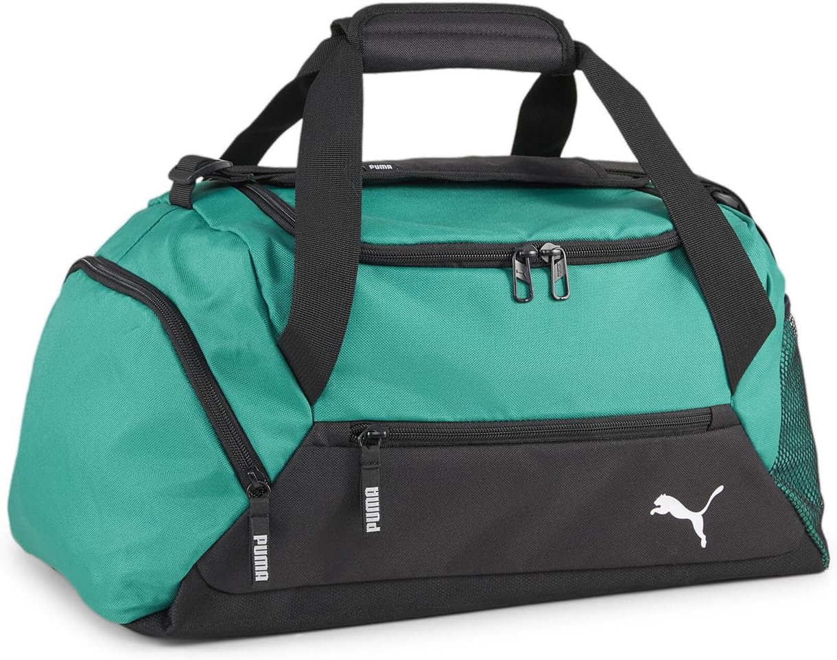 PUMA teamGOAL Teambag S, Unisex Adult Sports Bag, Green Puma Black, OSFA