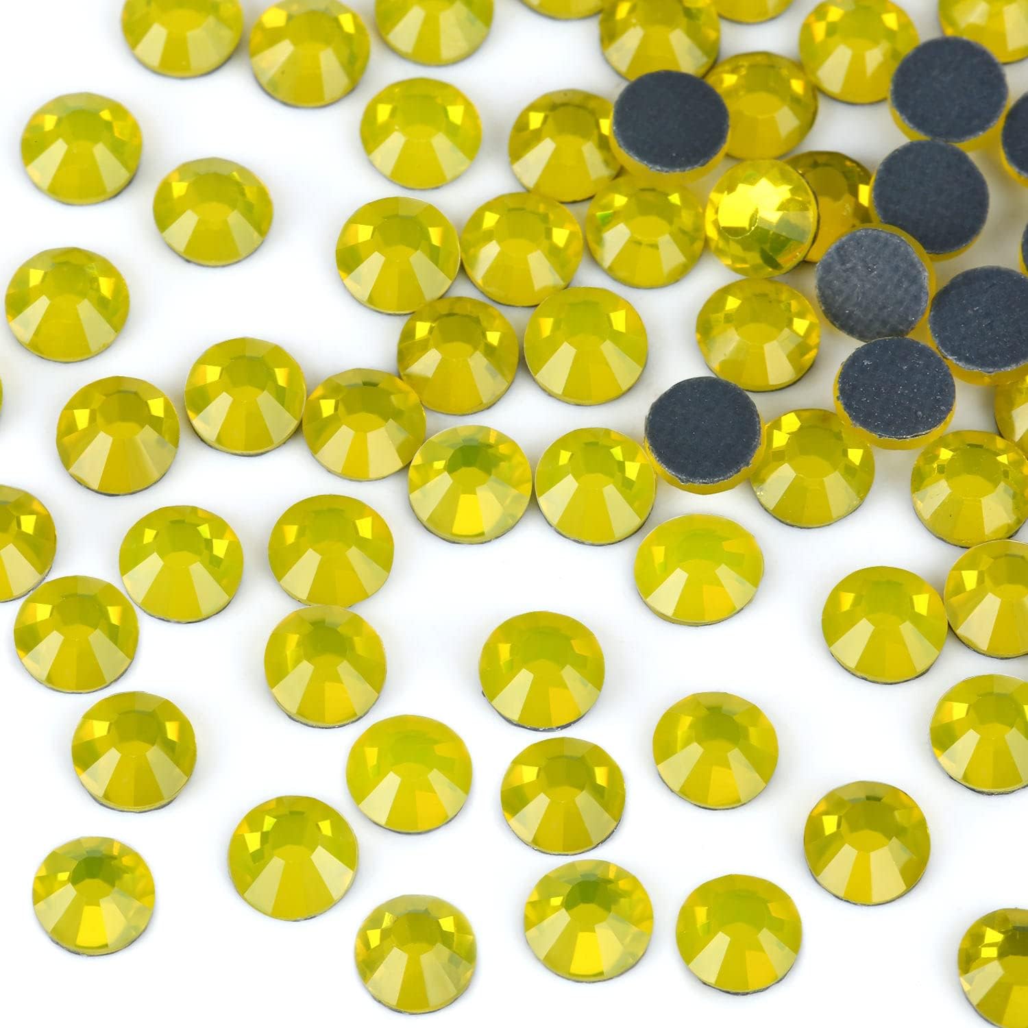 1440Pcs SS20 Yellow Hotfix Rhinestones Crystal Glass