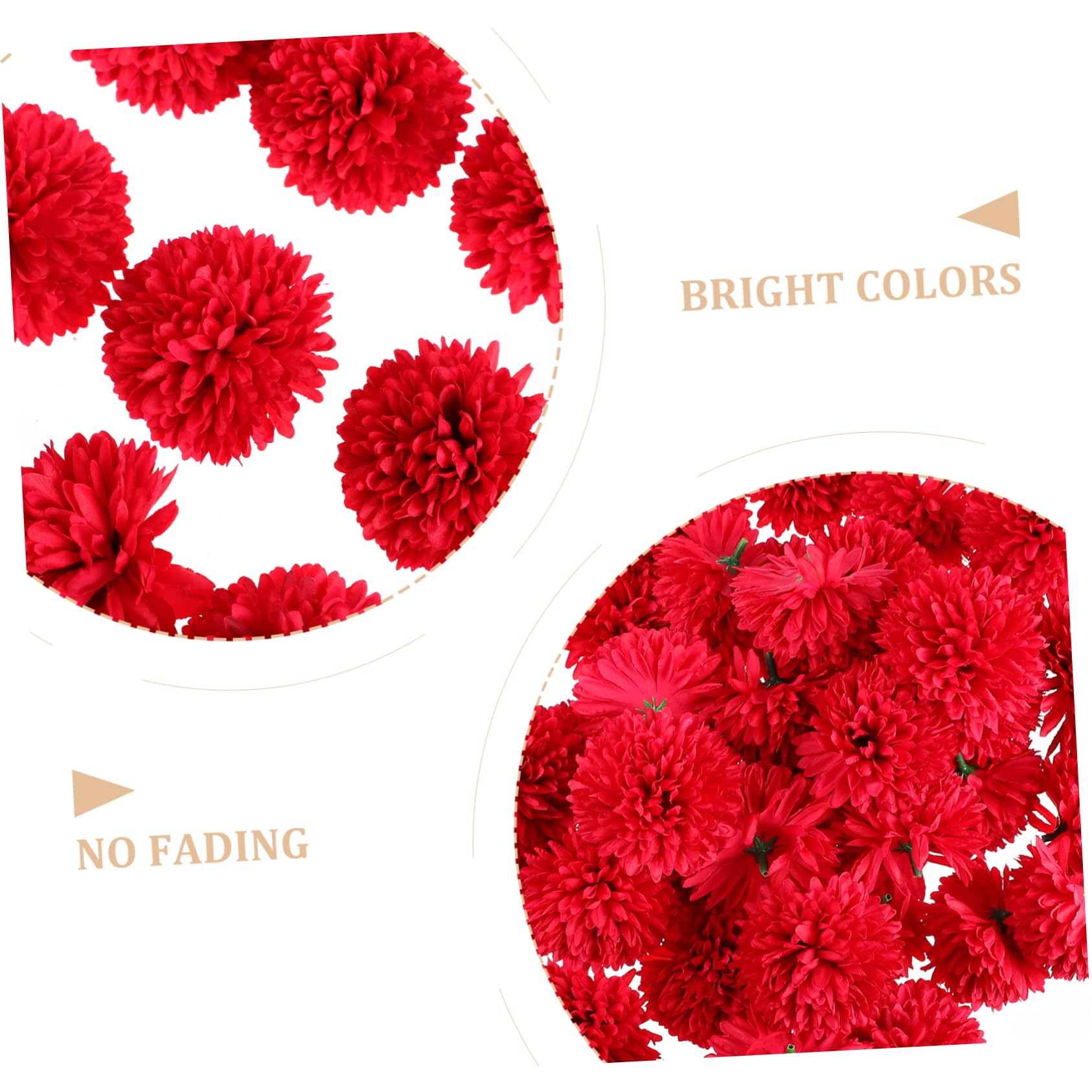 IMIKEYA 150 STK Simulation Melaleuca para Ramos buchones de Flores Artificial sztuczne kwiaty Wohnkultur Simulation Chrysanthemenblüte künstliche Chrysantheme Plastik