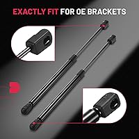 Vista 22 de BDFHYK C16-17796 20 inch 110Lbs/490N Gas Struts Shocks Lift Support for are Leer Camper Shell Topper Rear Window, Truck Bed Cover, Cabinet lid Door
