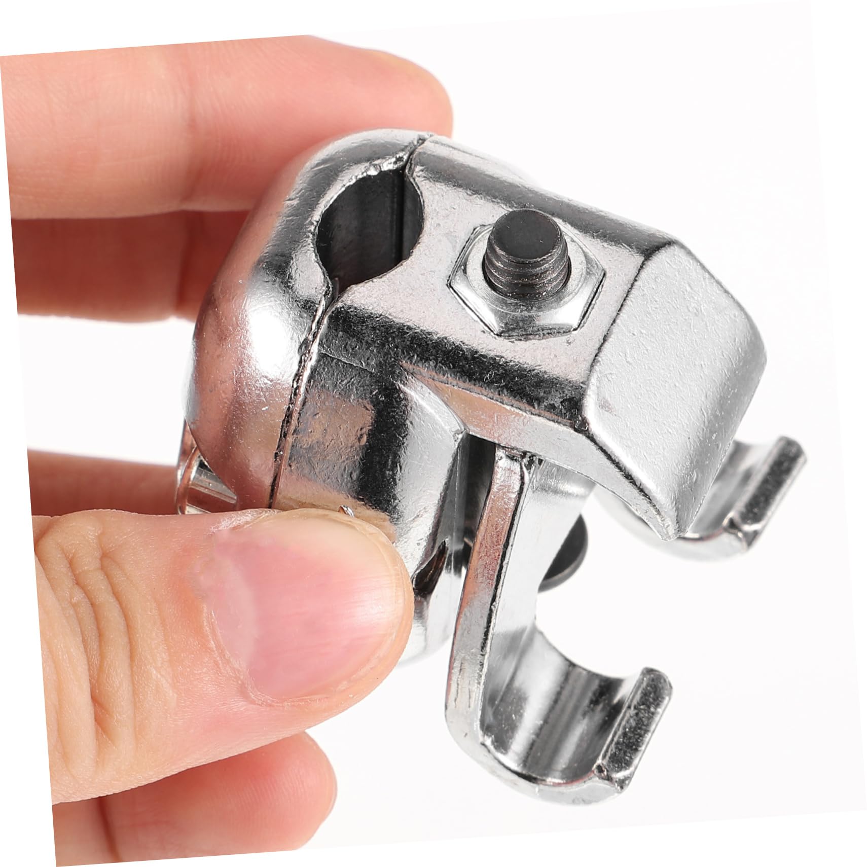 ifundom Morsetto Per Piatti Per Batteria in Metallo Resistente, Clip Multifunzionale Compatta e Portatile, Supporto Per Asta Di Piatti e Accessori Per Tamburi, Per Musicisti in Movimento