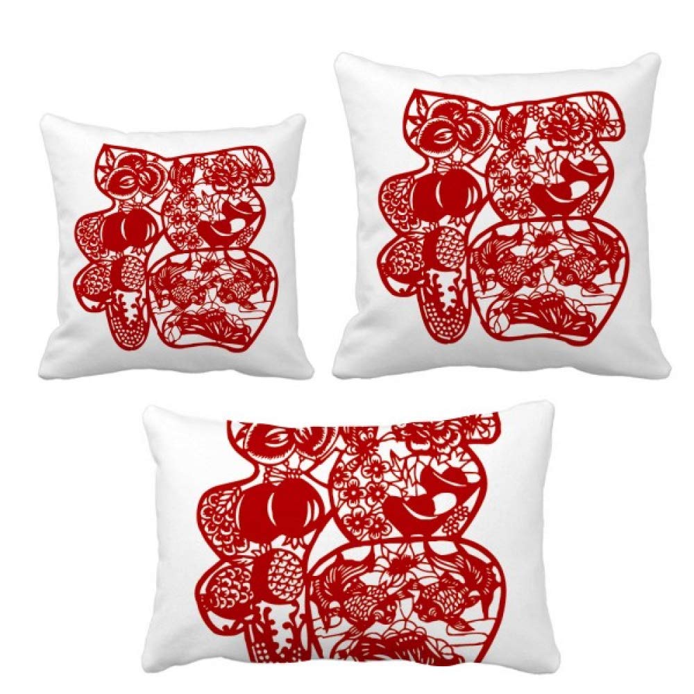 Coussin fleurs coupées motif oiseaux avec insert inclus pour sofa don