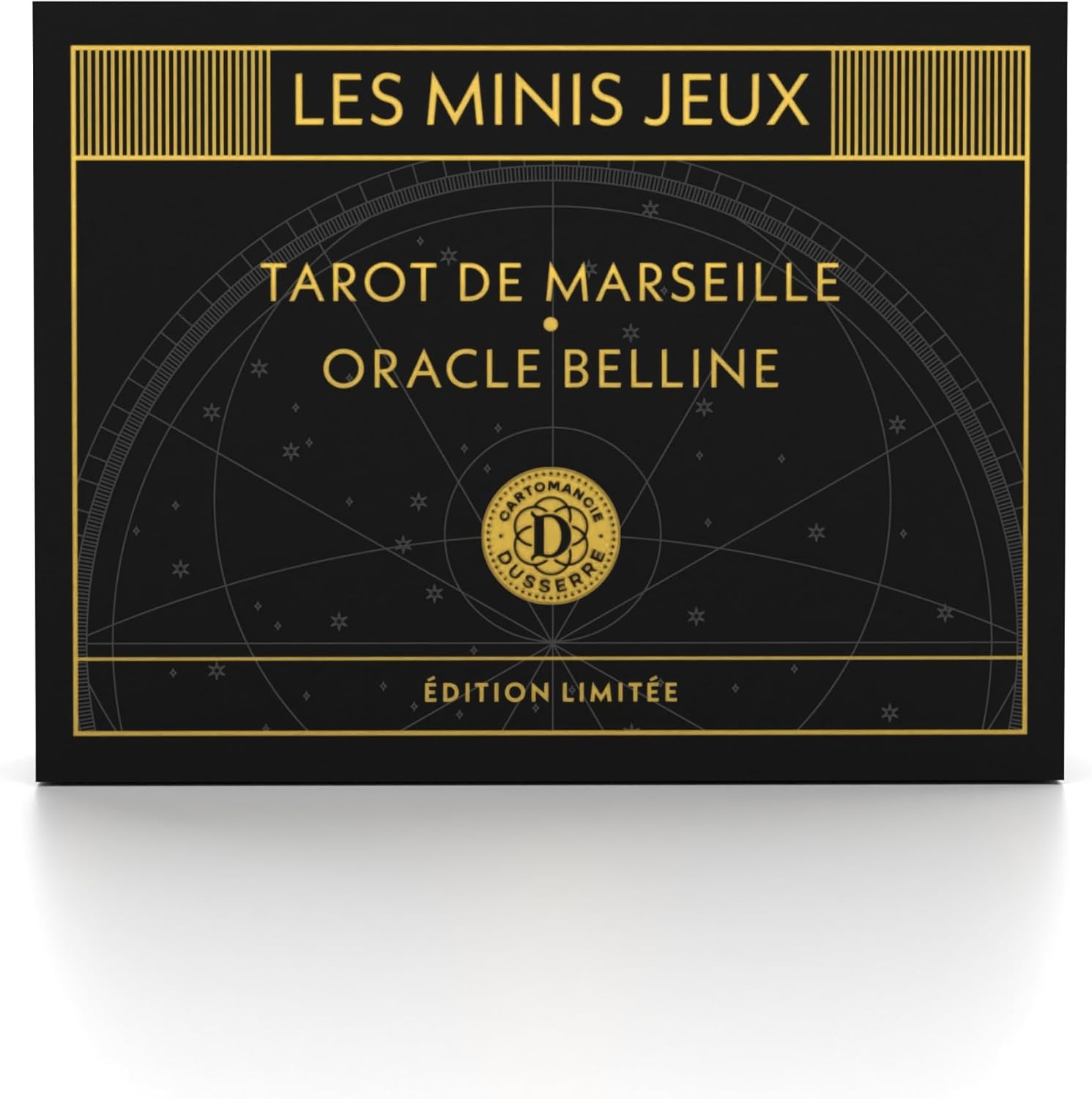 Dusserre - Marseille Tarot Mini Games & Oracle Belline | Cartomancy Collector's Box | Limited Edition | Oracle and Divination Tarot | Hard Box