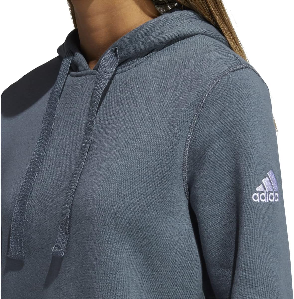 adidas Fleece Hoodie GP9867_Onix/White 2XL - Image 4