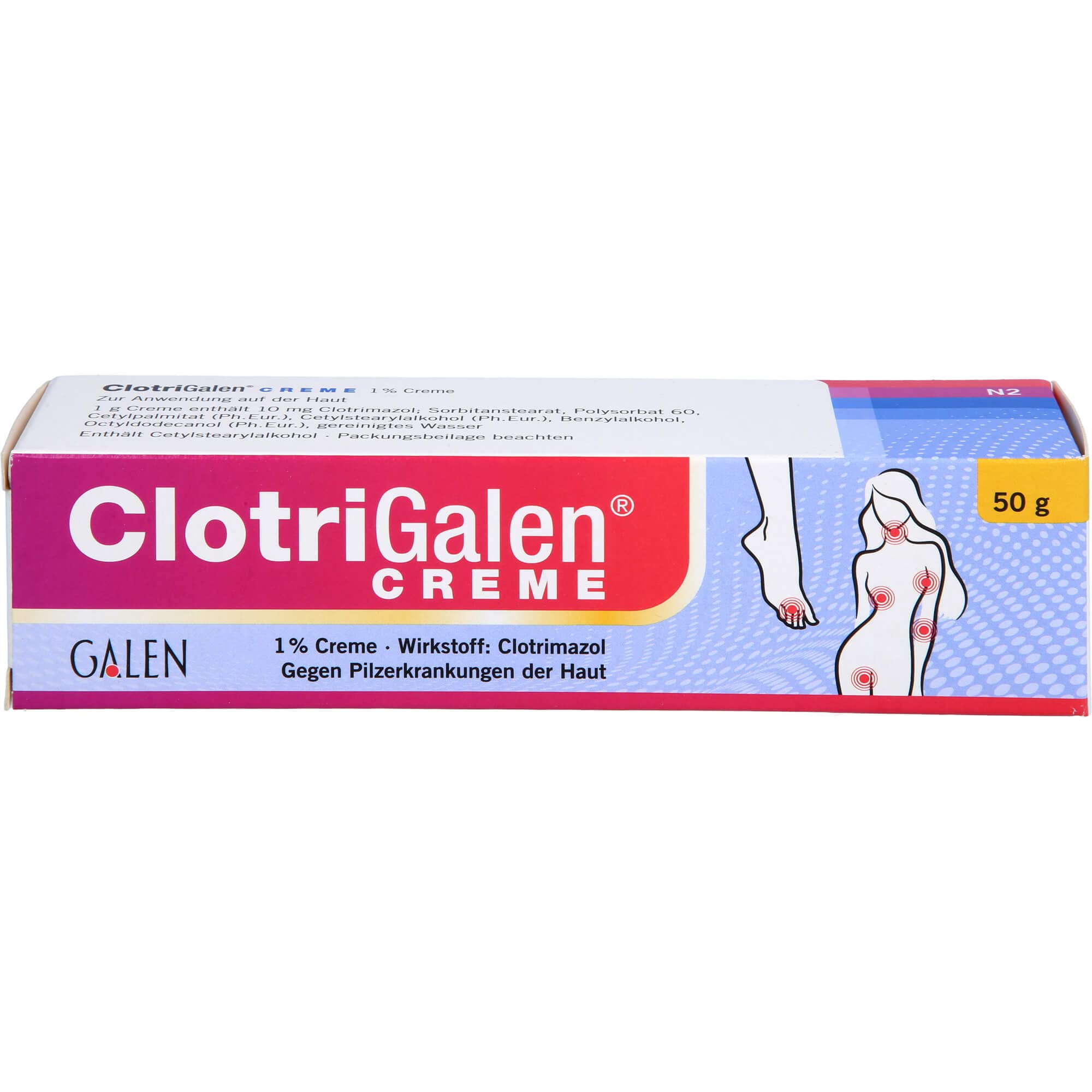 CLOTRIGALEN Creme 50 g