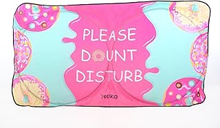 Please Don't Disturb Printed Automotive Windshield Sun Shade Auto Sun Visor Heat Protection for Cars, Trucks & SUVs