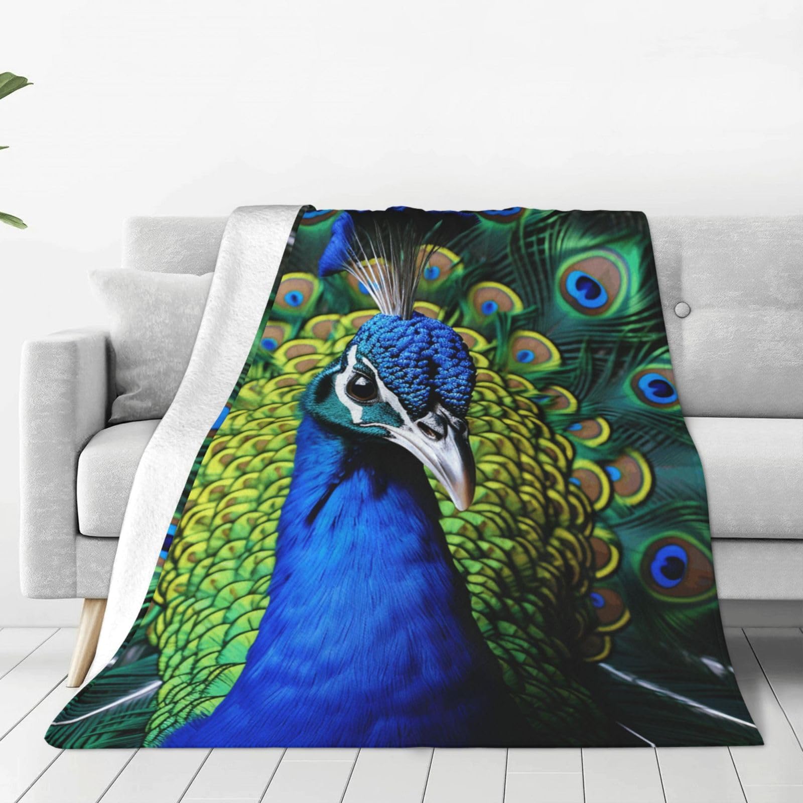 Couverture réversible en flanelle pour le camping et les soirées