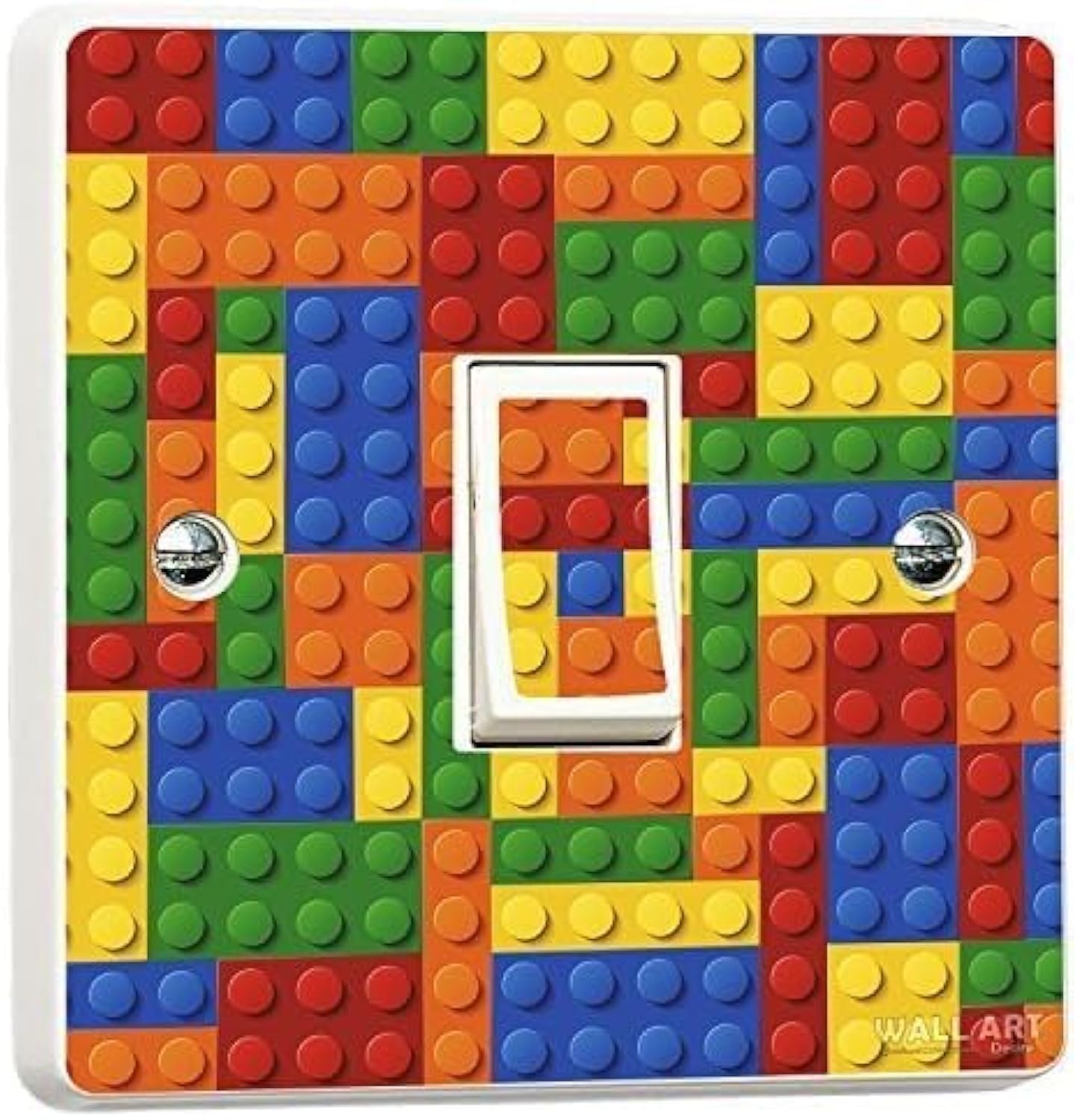 Wall Art Desire Bricks Light Switch Sticker Vinyl Skin Self Adhesive Stickers Decal