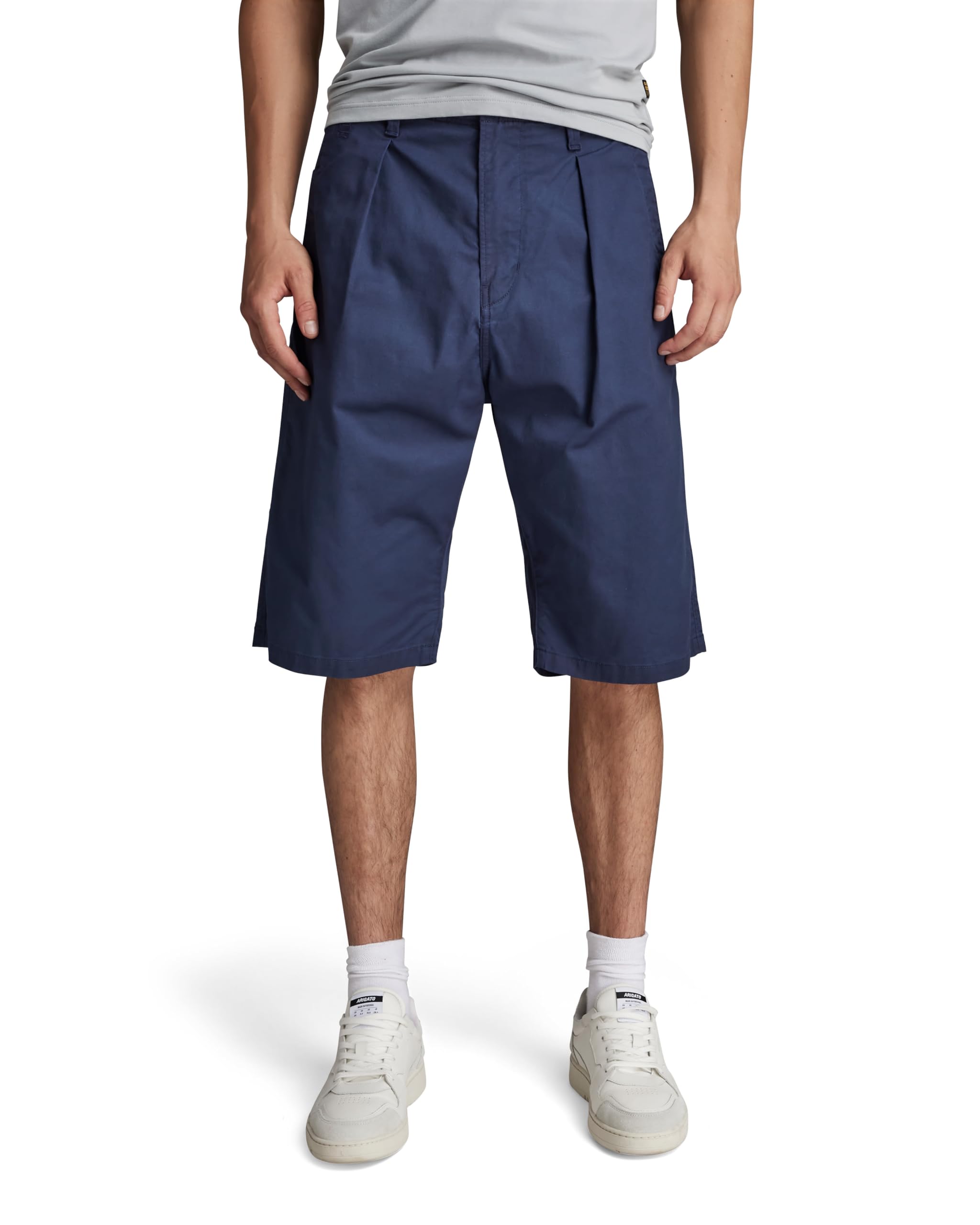 G-Star RAW Herren Pleated Chino Shorts, Mehrfarben (Salute/Salute D24544-D519-G145), 29