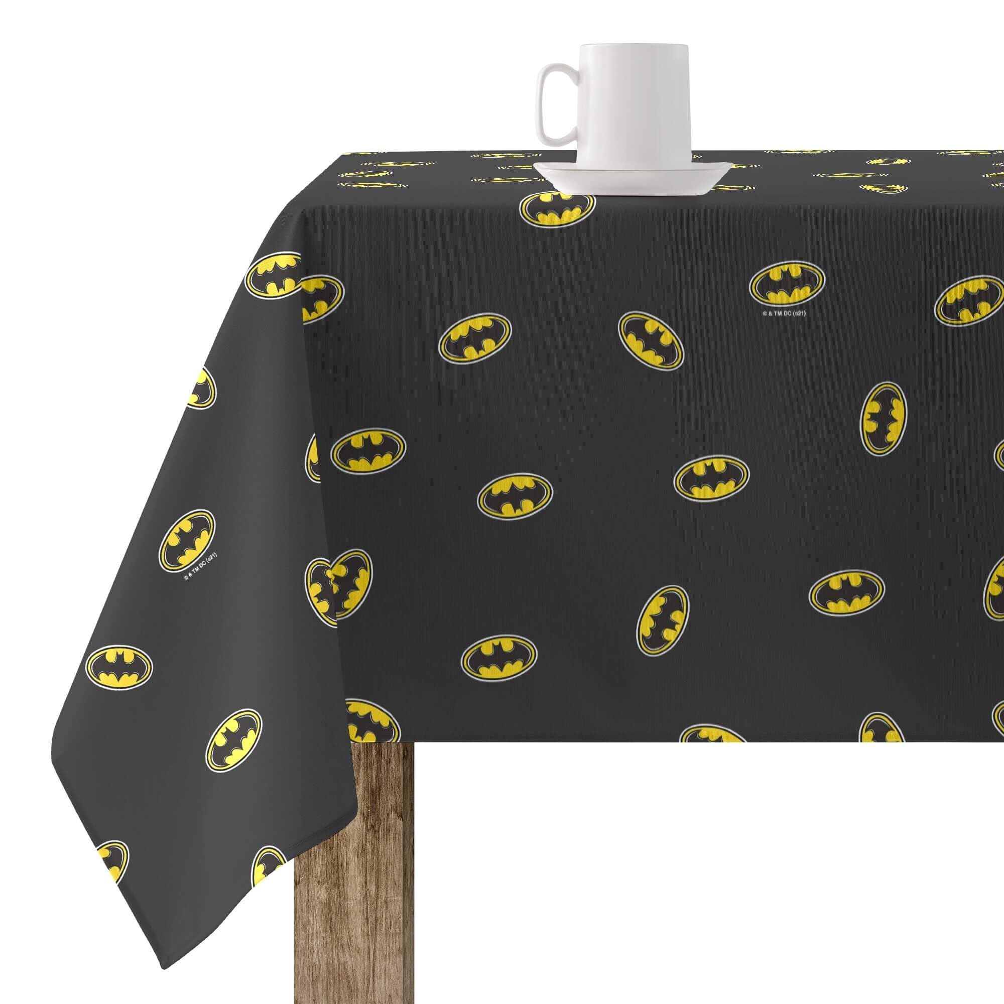BELUM | Nappe Anti-Taches Batman | Nappe Anti-Taches en téflon | Nappe rectangulaire en résine | Nappe de Table | Nappe de Table | Nappe de Table Domestique (100 x 140 cm)