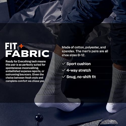 Miniatura 3 de Pair of Thieves Calcetines altos estampados para hombre, paquete de 4 calcetines Uber cómodos y casuales para hombre, exclusivos de AMZ