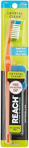 Miniatura 2 de Reach Crystal Clean Firm - Cepillo de dientes para adultos, 1 unidad (los colores pueden variar)