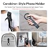 ULANZI MA30 Magnetic Phone Tripod Stand for iPhone - Aluminium Smartphone Mini Tripod Foldable Pocket Cell Phone Stand Dual-Sided Magnet Quick Mount Compatible with iPhone 16 15 14 13 12 Magsafe