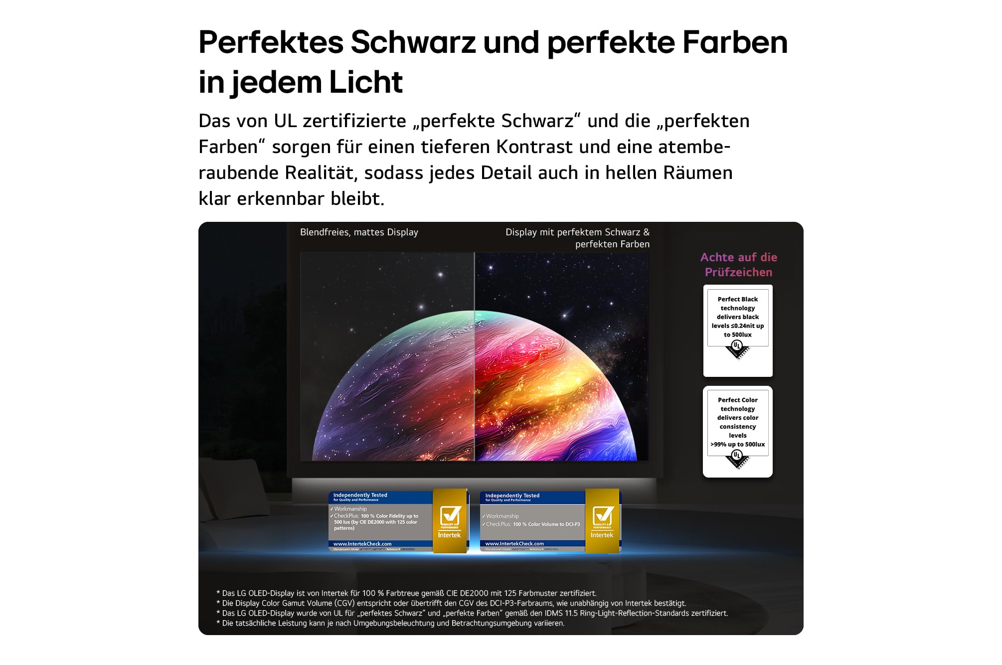 LG OLED77C6ELB TV 77 Zoll (195 cm) 4K OLED evo AI TV (α11 Gen3 4K AI Prozessor, webOS 26, 120Hz (VRR bis zu 165Hz)) [Modelljahr 2026] [Energieklasse E]