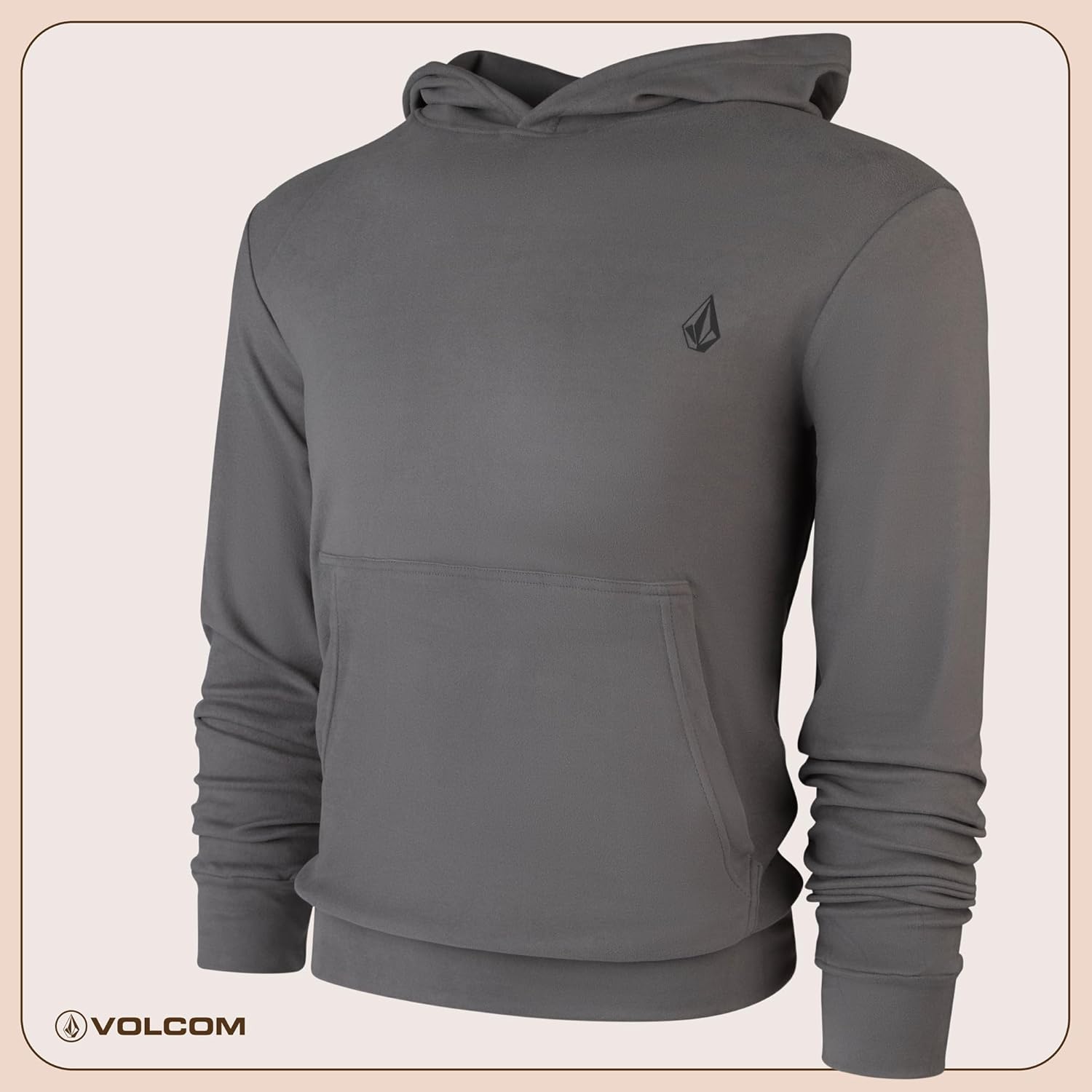 Volcom Men's Regular Fit Super Soft Fleece Lightweight Pullover Hooded Sweatshirt - Image 6