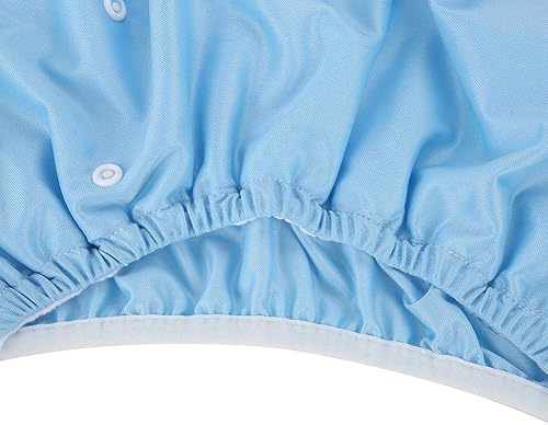 Miniatura 7 de Pañales de tela para adultos, pañal de bolsillo para adultos, paño de vellón ajustable, pantalón de pañal para evitar fugas laterales, pañales