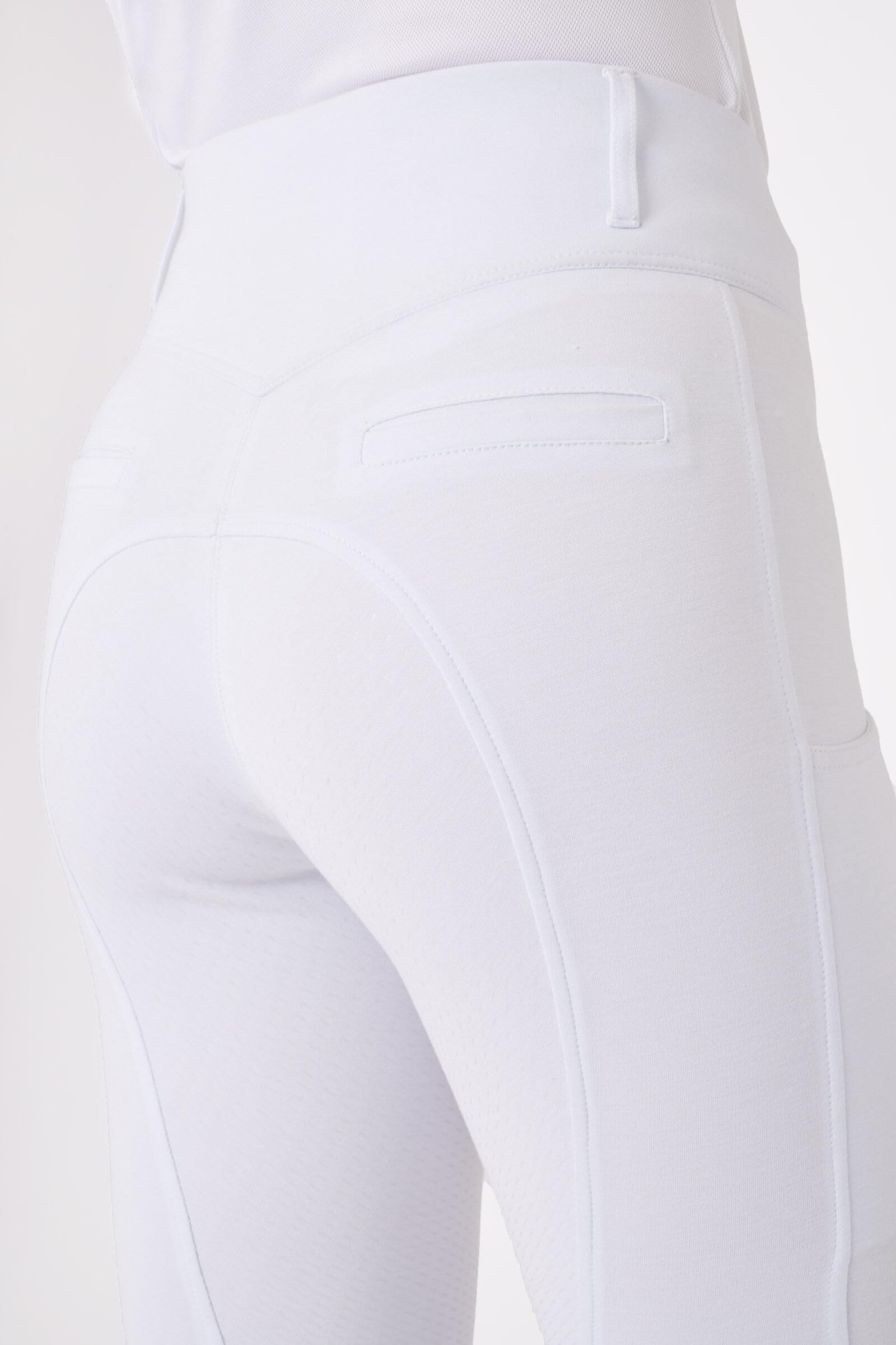 HORZE Reithose Damen Mira, Reitleggings mit Handytasche und Vollbesatz