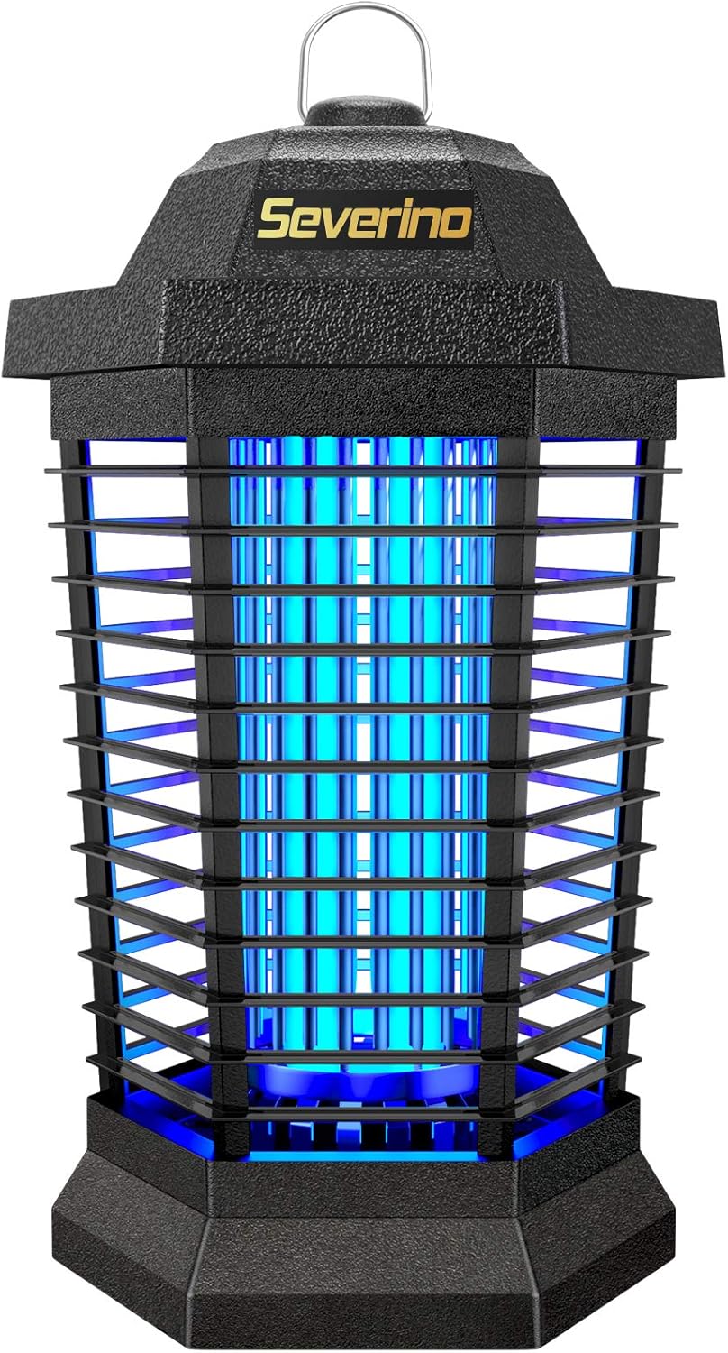 SEVERINO Bug Zapper Outdoor Electric, Mosquito Zapper Outdoor, Insect Fly Traps, Mosquito Killer for Patio : Garden & Outdoor