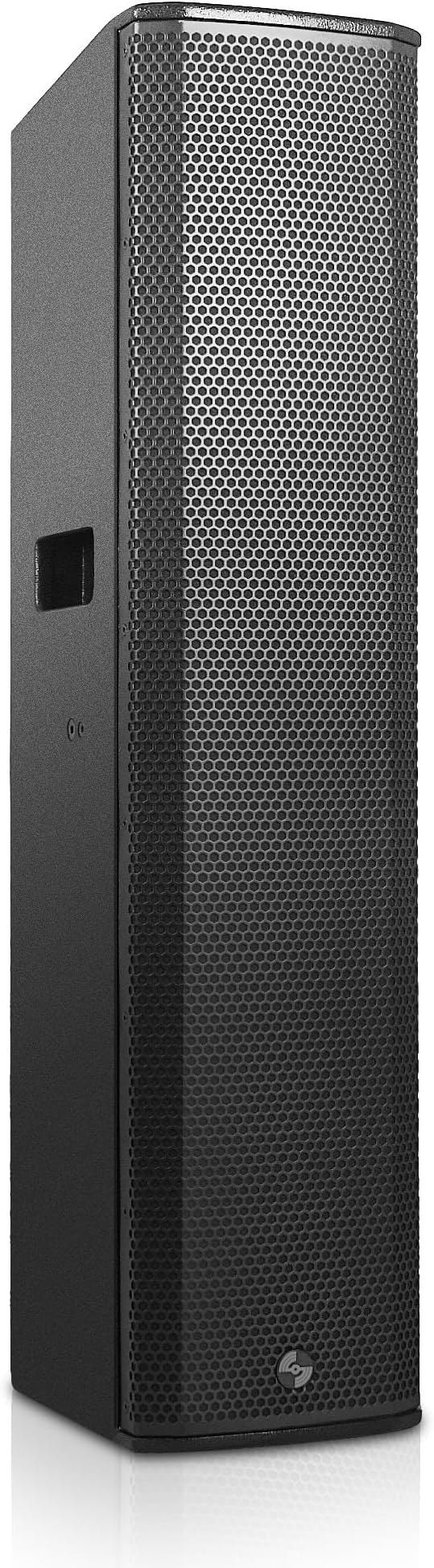 Sound Town Powered Column Array Loudspeaker w/ 4 x 6.5 Woofers, 1200W, Class-D with DSP & TWS, Wall-Mount for PA Installations, Birch Plywood, Black (CARPO-K8PW)