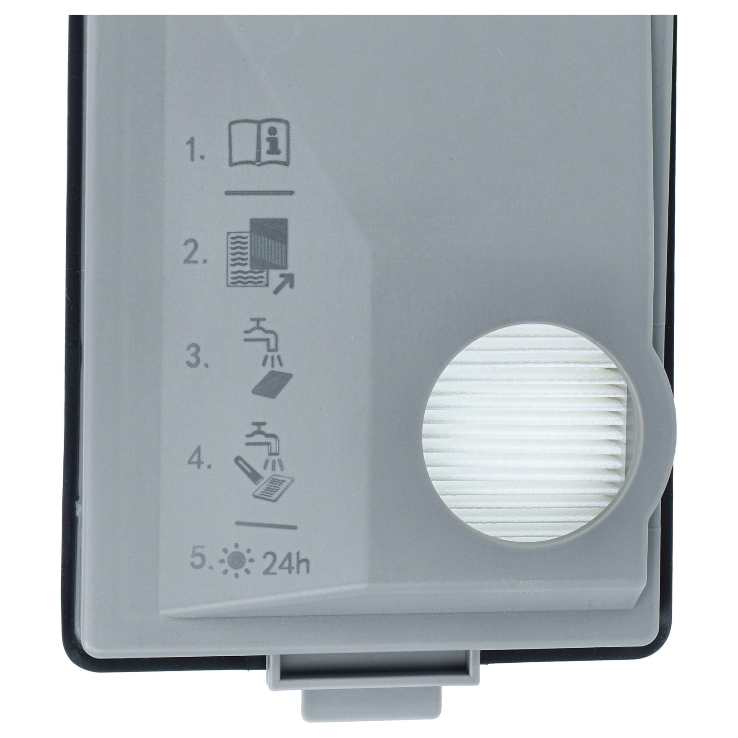 vhbw 3-tlg. Filter-Set Ersatz für Miele 11169285, 11639250