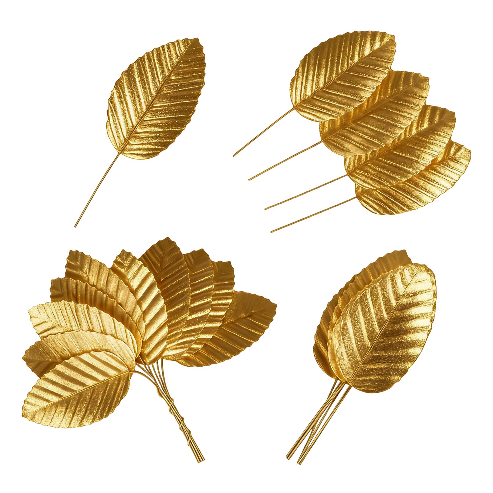 Hsyzygian Multipurpose Fabric Leaves 200Pcs Set for Craft Projects Home Garden Decorations Sturdy and Efficient Foliages Piece Home Decors Herbage