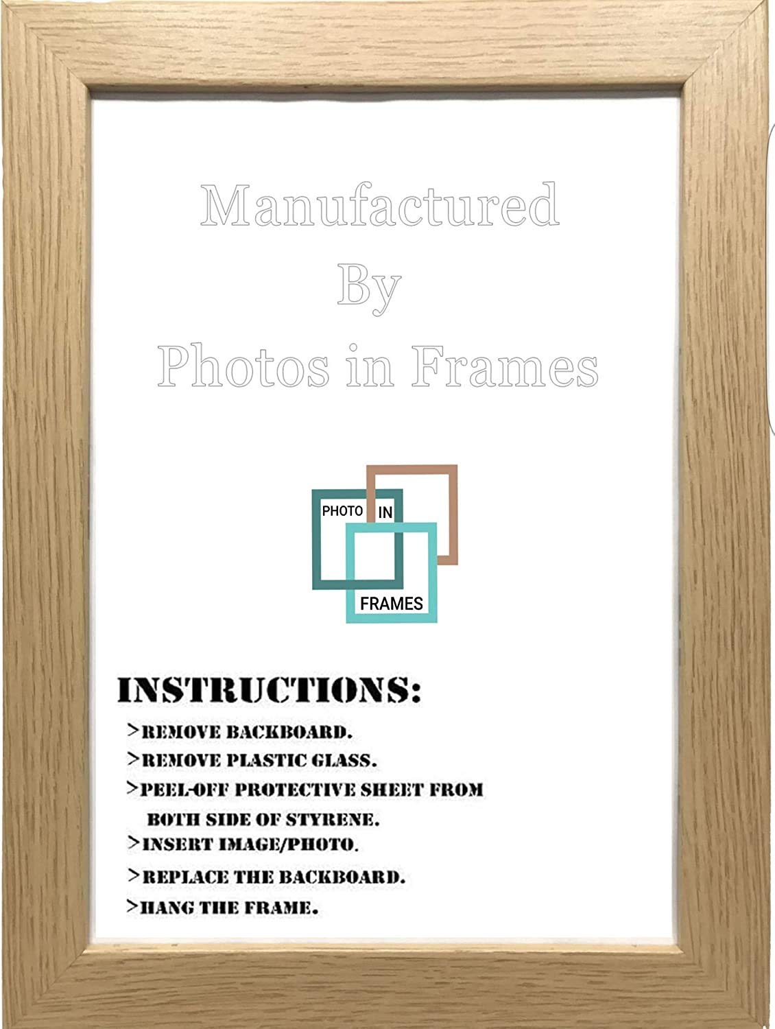 Oak Prestige 50cm X 100cm (19.7" X 39.4") Poster Picture Photo Frames