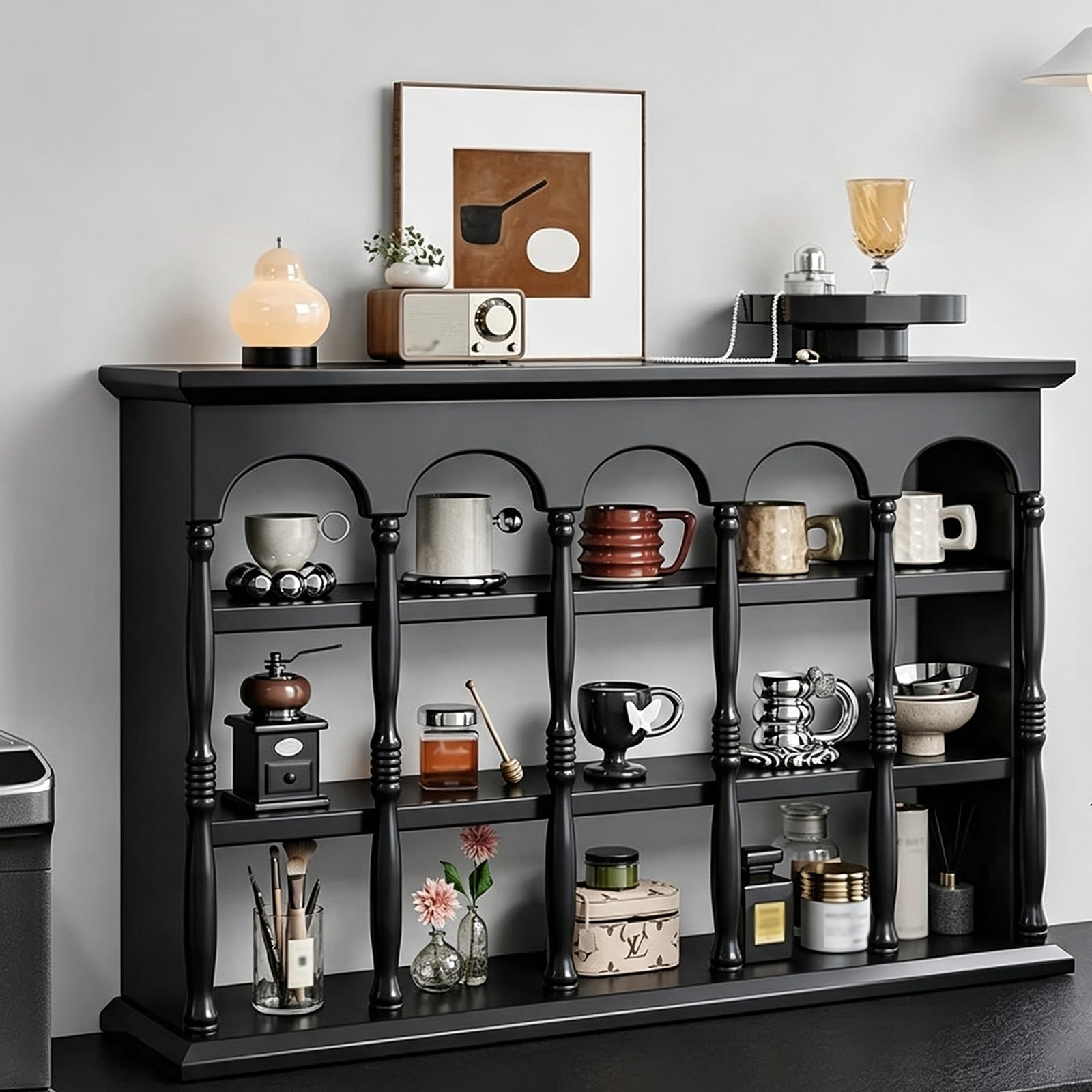 Tassen-Organizer for Den Schrank, Zur Wandmontage