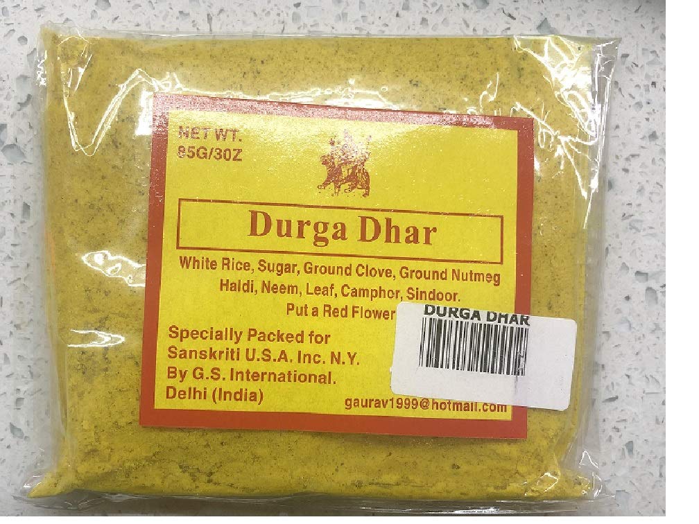 Mother Durga Dhar - Durga Mix Used for Navratri for Durga MURTIE for Good Luck Prosperity and Good Luck.