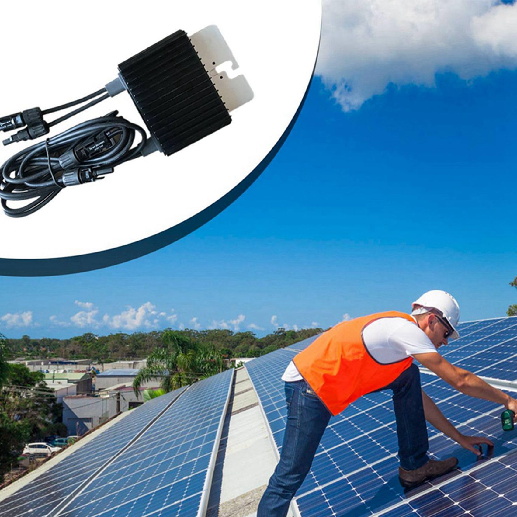 2X 320W Pannello Solare Ottimizzatore per Pannello Fotovoltaico Stabilità di Tensione Pannello Solare Ottimizzatore di Potenza Fotovoltaico