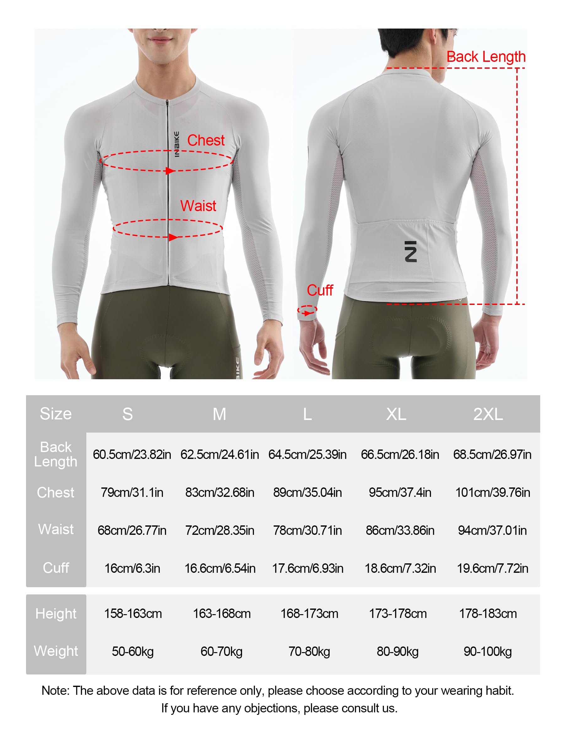 INBIKE Maillot Cyclisme Homme - Haut Vélo Respirant 3 Poches Arrière,Confortable Séchage Rapide,Vêtement VTT Route