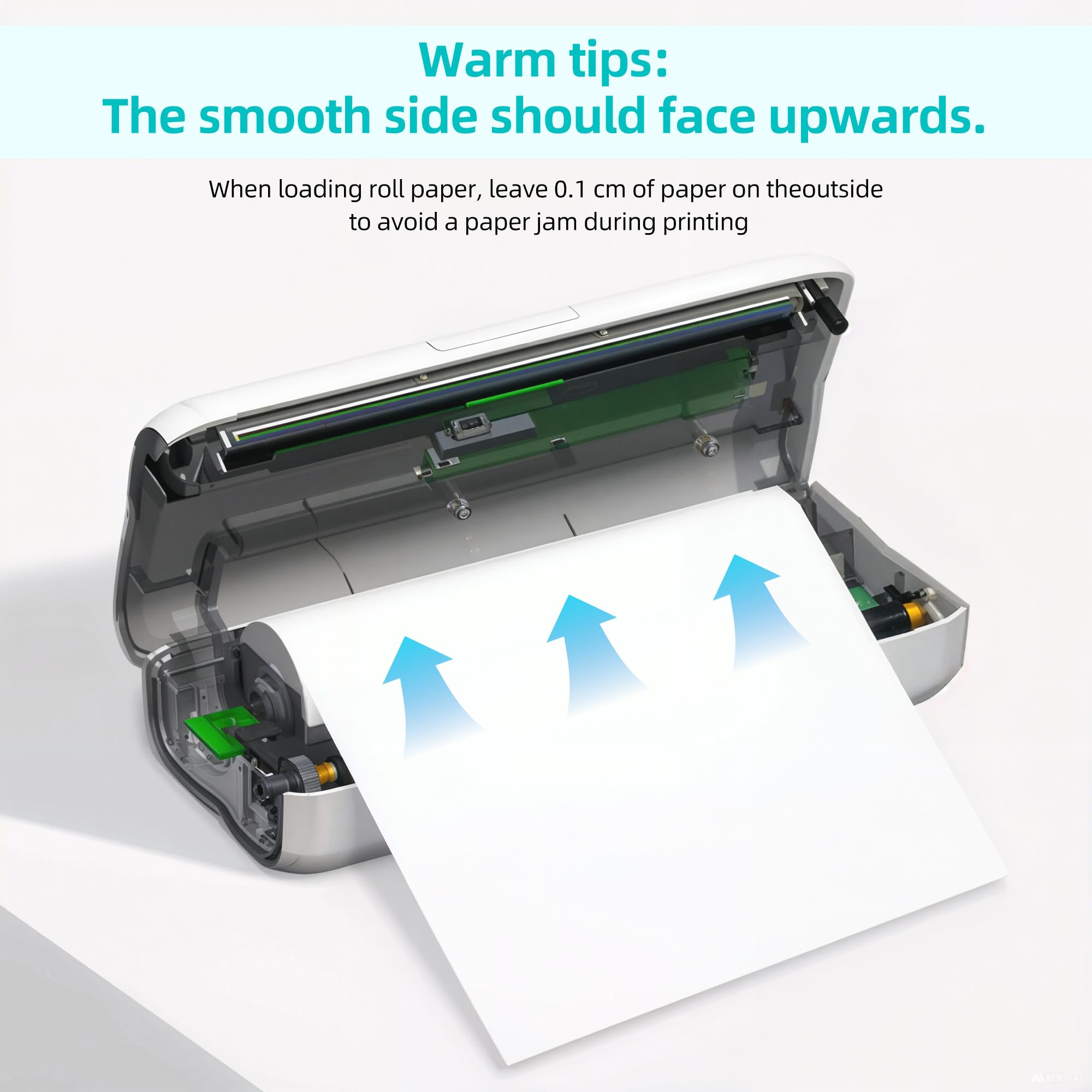 Thermisch papier voor mini-printer 5,7 cm x 4,5 m