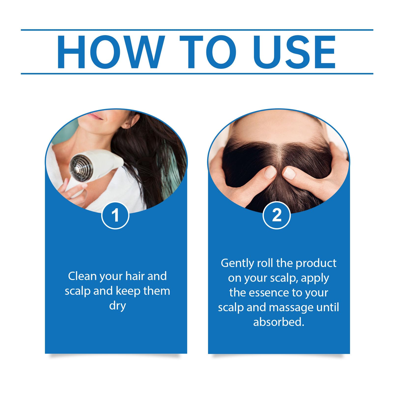 3 unidades de suero avanzado de crecimiento del cabello, romero, para mujeres y hombres, promueve la salud del cuero cabelludo y fortalece las raíces del cabello, cuidado profundo