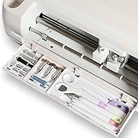 Vista 7 de LOPASA Organizador de herramientas para Cricut Maker 4 Maker3 y Maker, accesorios de almacenamiento de cuchillas y suministros para cortar